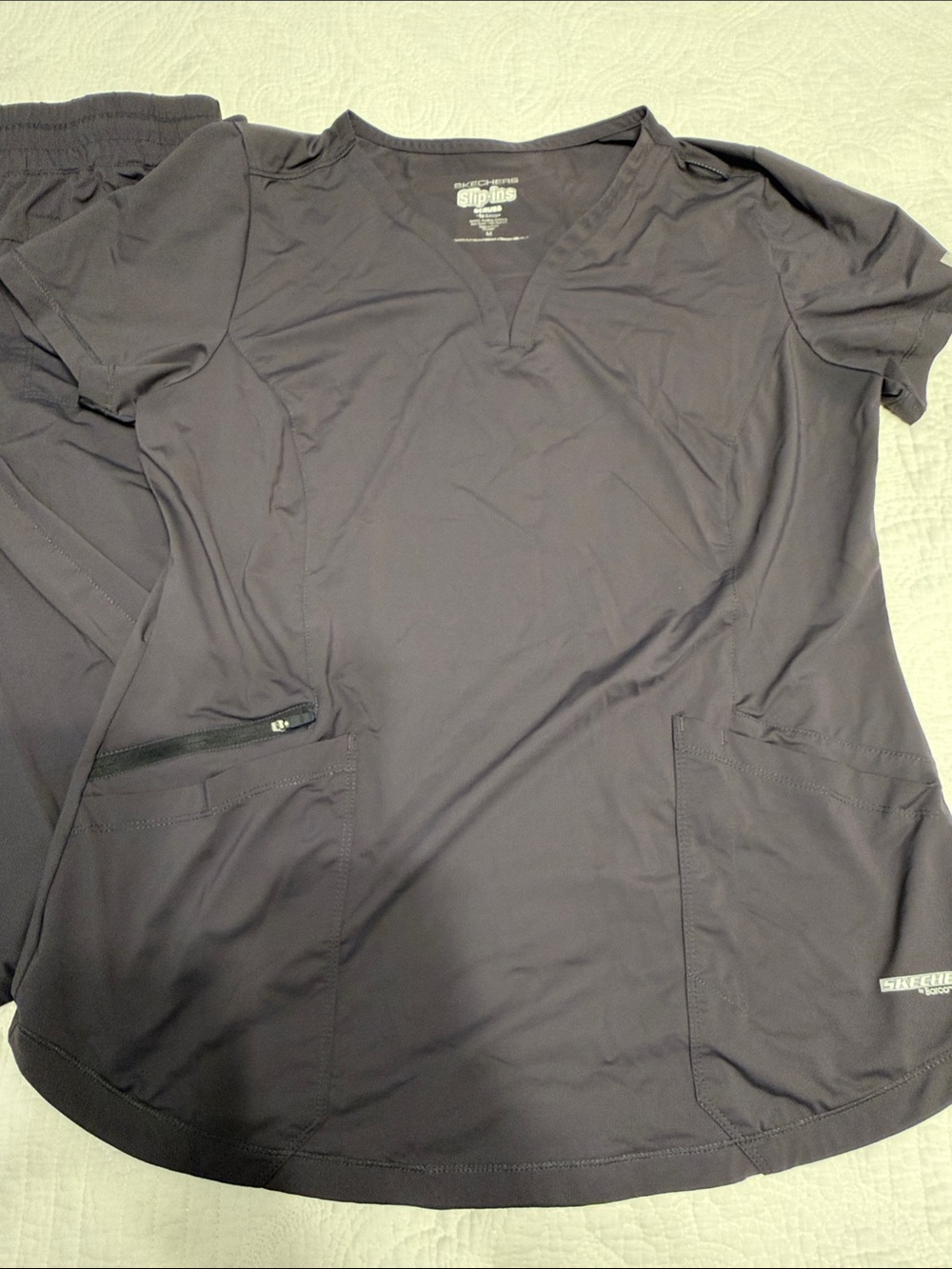 Skechers Slip-Ins Scrubs Set in Dark Gray - Picture 7 of 9